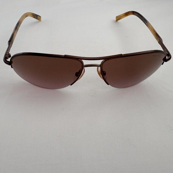 Ralph Lauren Brown Gradient Aviator Sunglasses main image 9